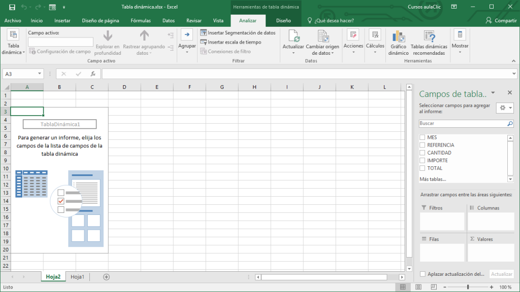 Tablas Dinamicas » Microsoft Excel